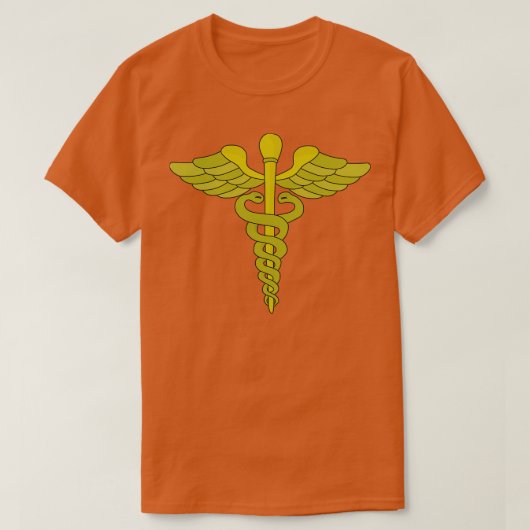 ヘルメスの杖 Tシャツ (デザイン正面)