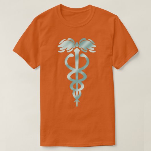 ヘルメスの杖 Tシャツ (デザイン正面)