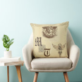 ヘルメスアンティークバロックエレガントモノグラム クッション (椅子)