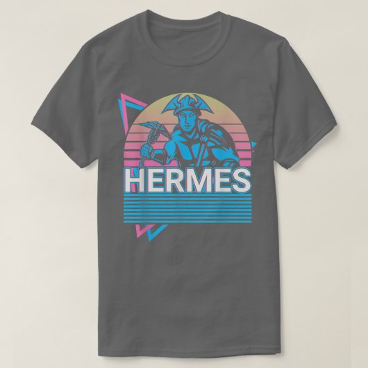 ヘルメスギリシャのスピードの神 Tシャツ (デザイン正面)