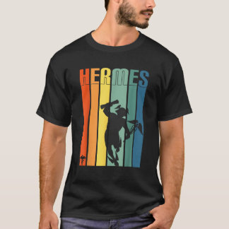 ヘルメスギリシャ神ヴィンテージレトロメドゥーサギリシャTシ Tシャツ