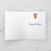 ヘルメスザマルチーズ誕生日カード カード (内部)