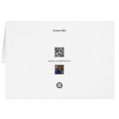 ヘルメスバードドラゴンズグリーティングカード (裏面横)