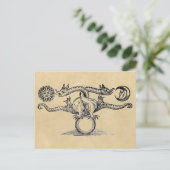 ヘルメスバード錬金術 ポストカード (スタンド正面)