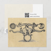 ヘルメスバード錬金術 ポストカード (正面/裏面)