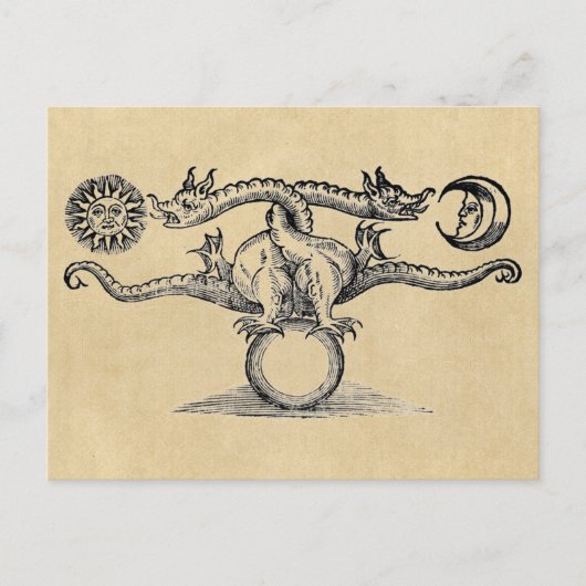 ヘルメスバード錬金術 ポストカード (正面)