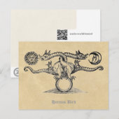 ヘルメスバード錬金術 ポストカード (正面/裏面)