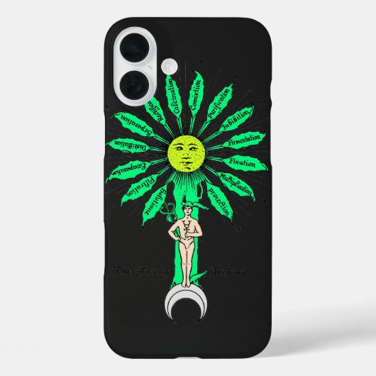 ヘルメス神聖な錬金術の木 Case-Mate iPhoneケース (裏面)