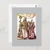 ヘルメス・トリスメギストス(ヘルメス・ザ・もっとも偉大トライス) ポストカード (正面/裏面)