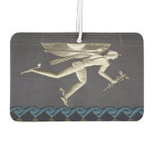 ヘルメス – NYCのギリシャの神々のヘラルド カーエアーフレッシュナー (裏面)