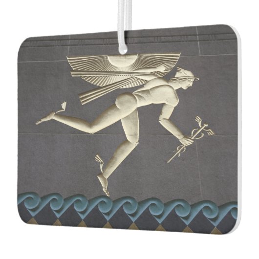 ヘルメス – NYCのギリシャの神々のヘラルド カーエアーフレッシュナー (左)