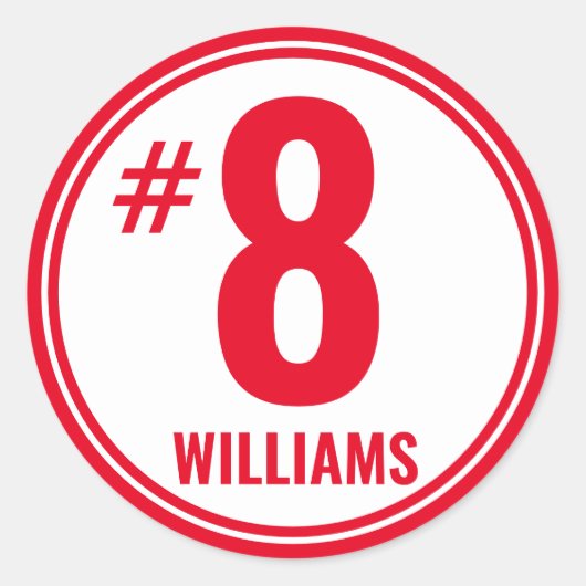 ヘルメッカスタマイズトシール ラウンドシール (正面)