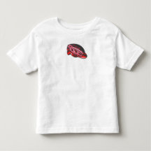 ヘルメットなしでは乗らない子供用サイクリング安全Tシャツ