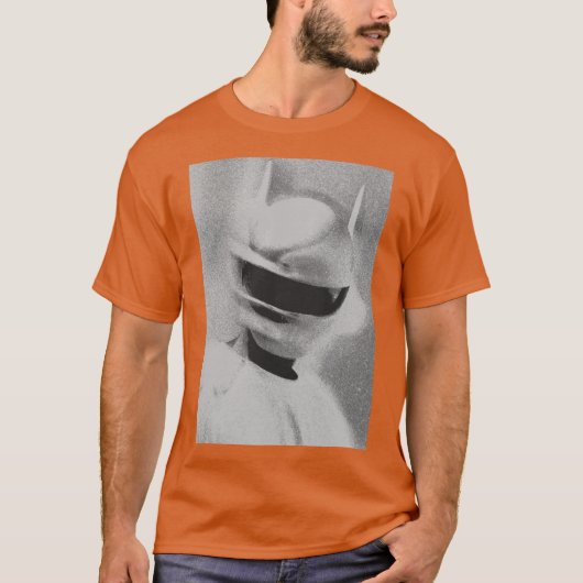 ヘルメットにCROの面白いデザイン Tシャツ (正面)