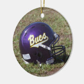 ヘルメットのオーナメント セラミックオーナメント (左)