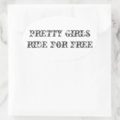 ヘルメットのシール 楕円形シール (バッグ)