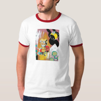 ヘルメットの男の子のワイシャツ Tシャツ