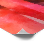 ヘルメットぶら下がったが消防車に乗っている ポスター (角)