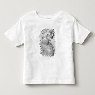 ヘルメットをかぶった兵士 トドラーTシャツ