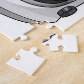 ヘルメットを被った宇宙飛行士としてのパンダ ジグソーパズル (側面)