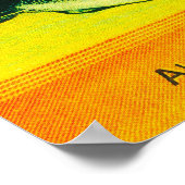 ヘルメットサーモン缶ラベル付け, AK ポスター (角)