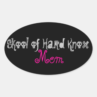 ヘルメットシール 楕円形シール