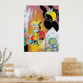 ヘルメットボーイプリント/ポスター ポスター (キッチン)