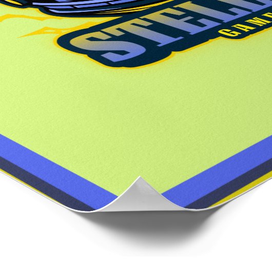 ヘルメットポスター付き恒星ゲーマースカル ポスター (角)