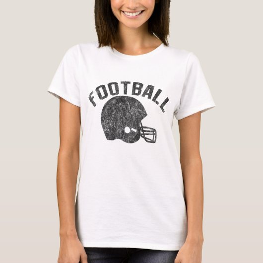 ヘルメット付きフットボール Tシャツ (正面)