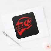 ヘルメット スクエアシール (封筒)