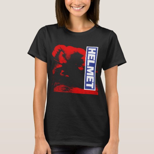 ヘルメット ロックバンド  Tシャツ (正面)