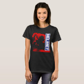 ヘルメット ロックバンド  Tシャツ (正面フル)