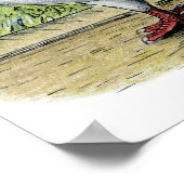 ヘルメット：赤い鳩 ポスター (角)