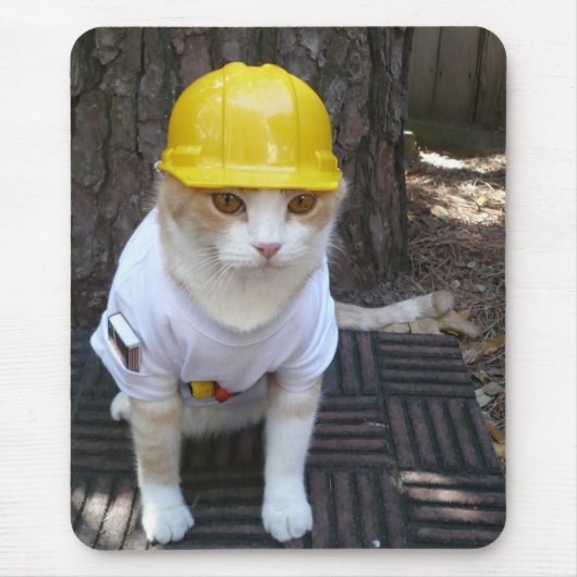 ヘルメットBubba マウスパッド (正面)