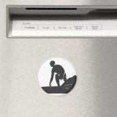 ヘルモサビーチサーファーマグネット マグネット (インサイチュ (食洗機))