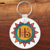 ヘルモサビーチシール キーホルダー (正面)