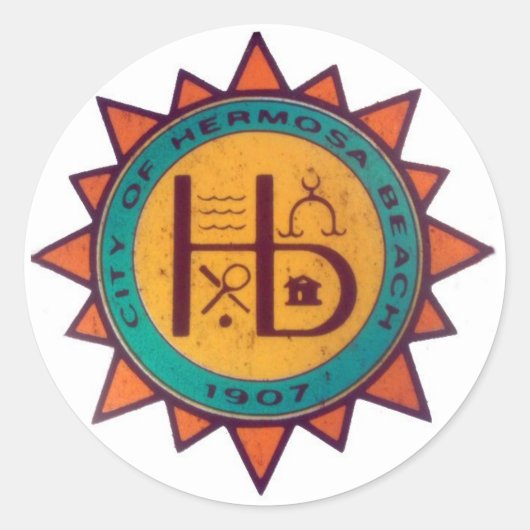 ヘルモサビーチシール ラウンドシール (正面)