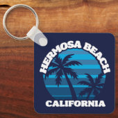 ヘルモサビーチ,カリフォルニア キーホルダー (正面)