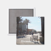 ヘルモサビーチ(カリフォルニア) マグネット (正面/裏面)