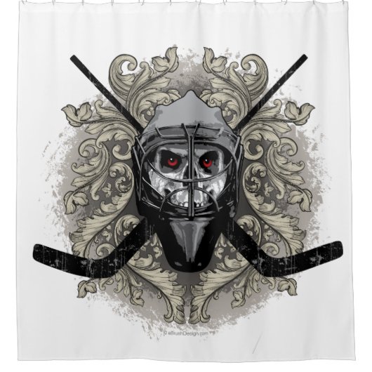 ヘルリッシュ・ホッケーゴアリー シャワーカーテン (正面)