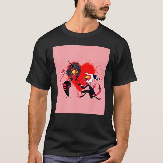 ヘルルーバボスミリー男性へズ女性 Tシャツ (正面)