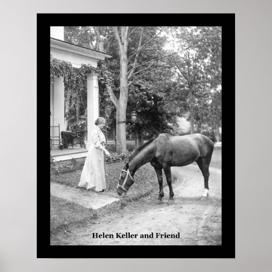 ヘルレンケラーヴィンテージポスタープリント ポスター (正面)