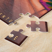 ヘレアカラナショナルパークマウイロードボルケーノヴィンテージ ジグソーパズル (側面)