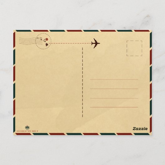 ヘレアカラナショナルパークマウイロードボルケーノヴィンテージ ポストカード (裏面)