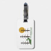 ヘレアカラ国立公園トレイル ラゲッジタグ (裏面縦)