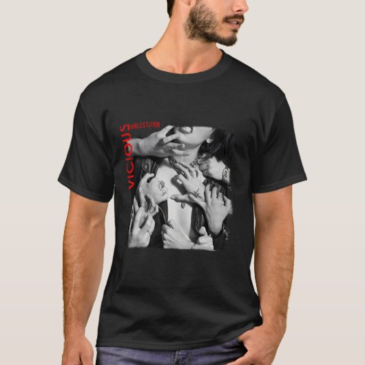 ヘレストーム悪循環アルバムカバー Tシャツ (正面)