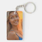 ヘレナのトロピカルエスケープ：ビーチサイドブリス キーホルダー (裏面)