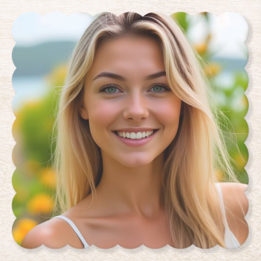 ヘレナのトロピカルヘイブン：太陽、海、セレニティ ペーパーコースター (正面)