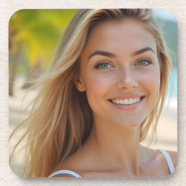 ヘレナのパラダイス：海岸夢のプラスチック コースター