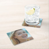 ヘレナのパラダイス：海岸夢 スクエアペーパーコースター (インサイチュ)